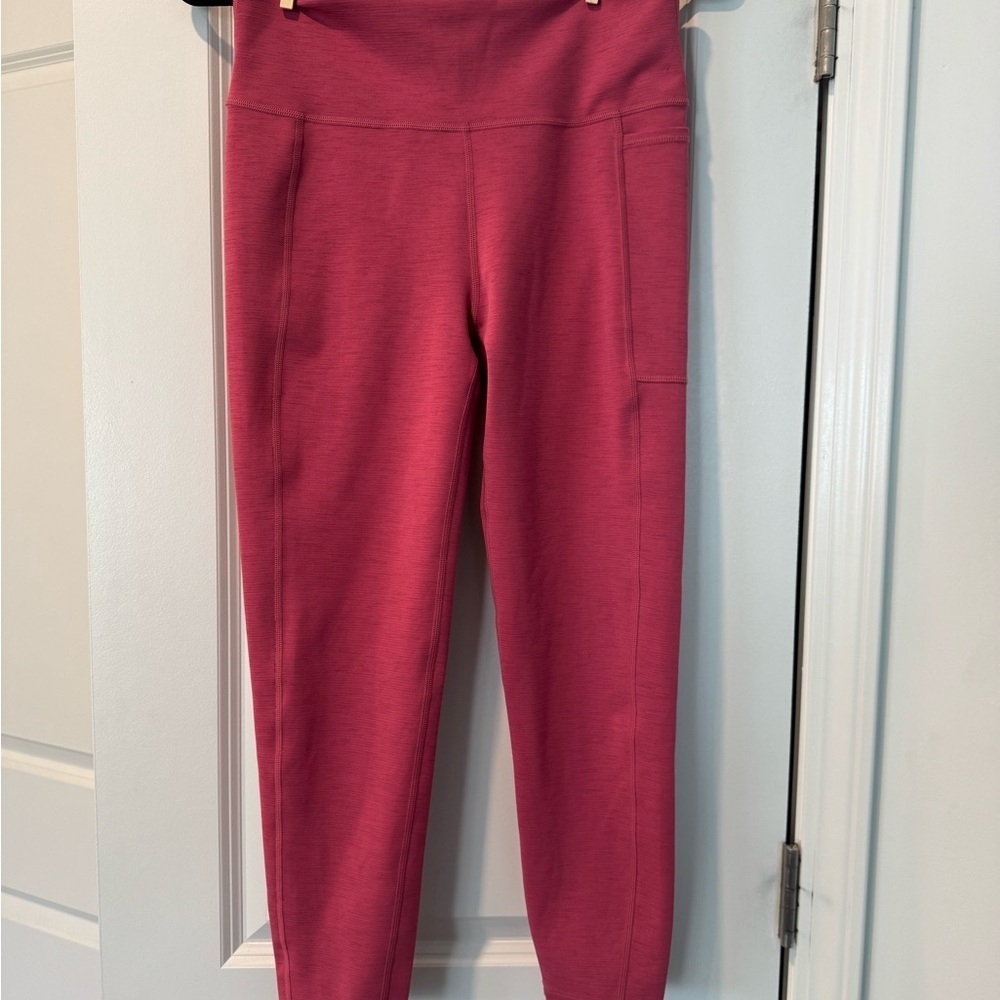 Sweaty Betty 7/8 Super Sculpt Leggings in Tayberry Pink Size Large - Picture 3 of 8